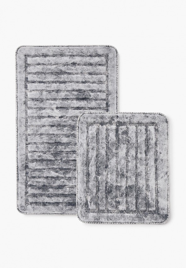 

Комплект ковриков Chilai Home, Серый, 60x100 см, 50x60 см