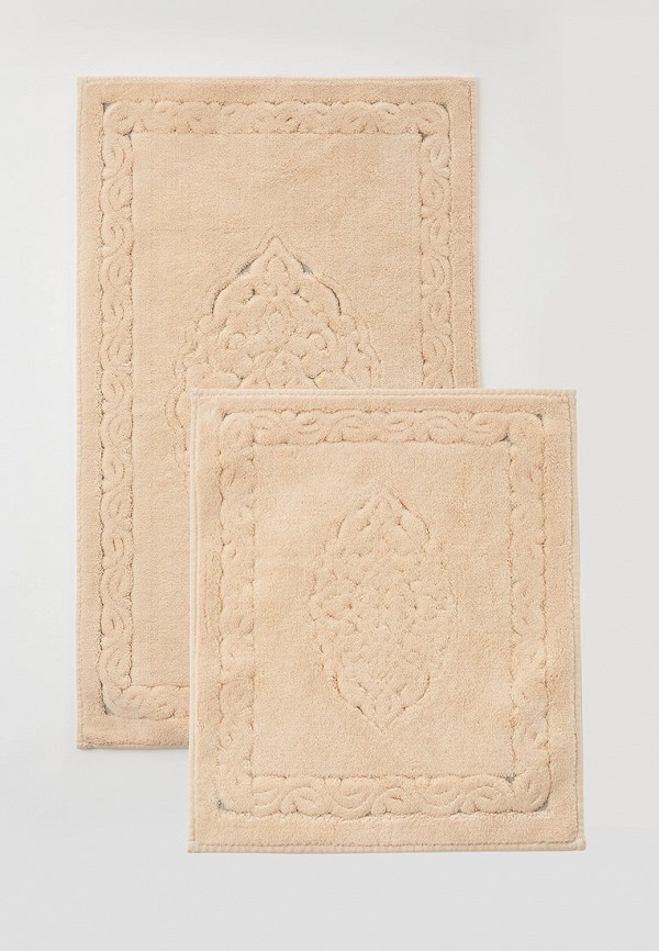 

Комплект ковриков Chilai Home, Бежевый, 60x100 см, 50x60 см.