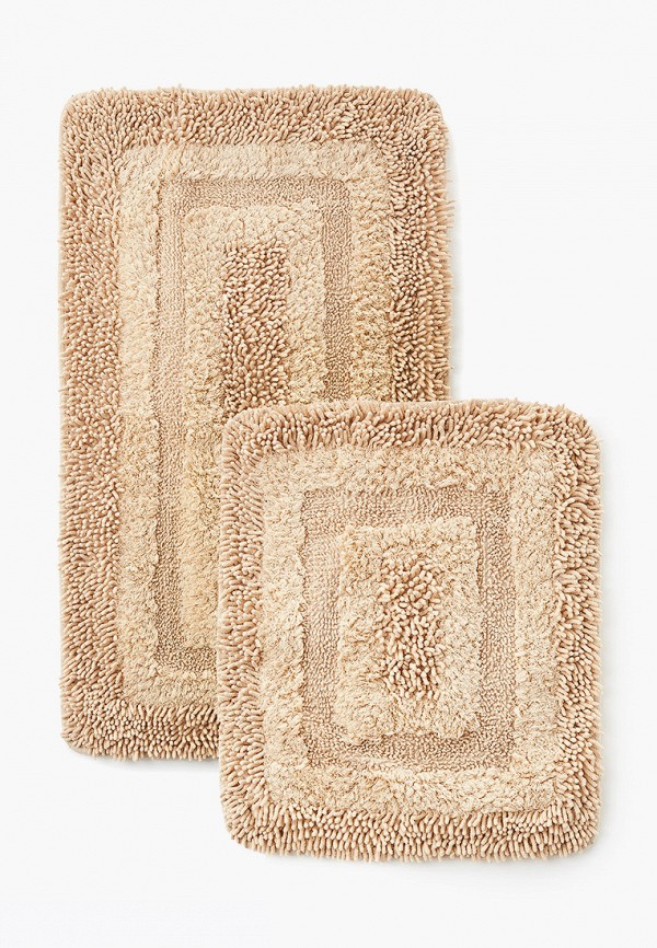 

Комплект ковриков Chilai Home, Бежевый, 60x100 см, 50x60 см.