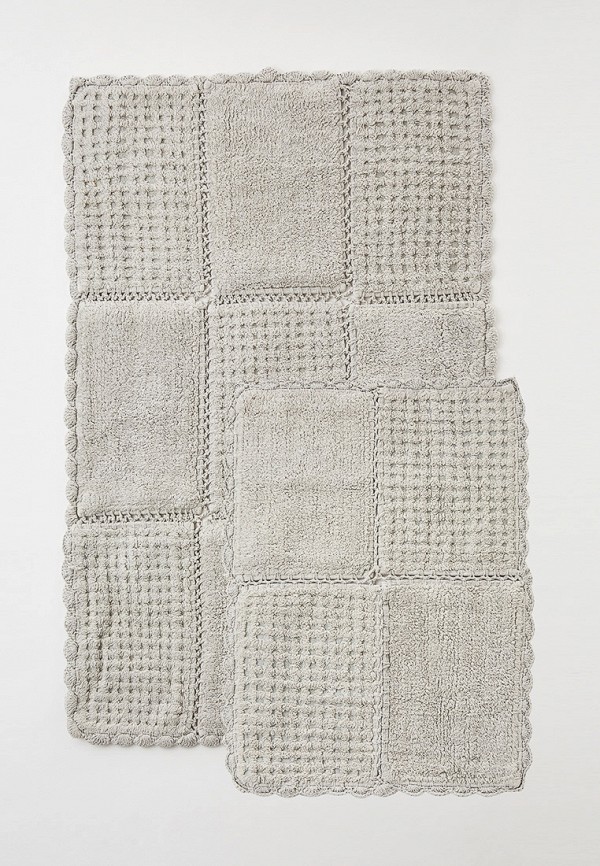 

Комплект ковриков Chilai Home, Серый, 65x100 и 45x65