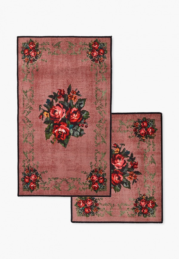 

Комплект ковриков Chilai Home, Коричневый, 60x100 см, 50x60 см