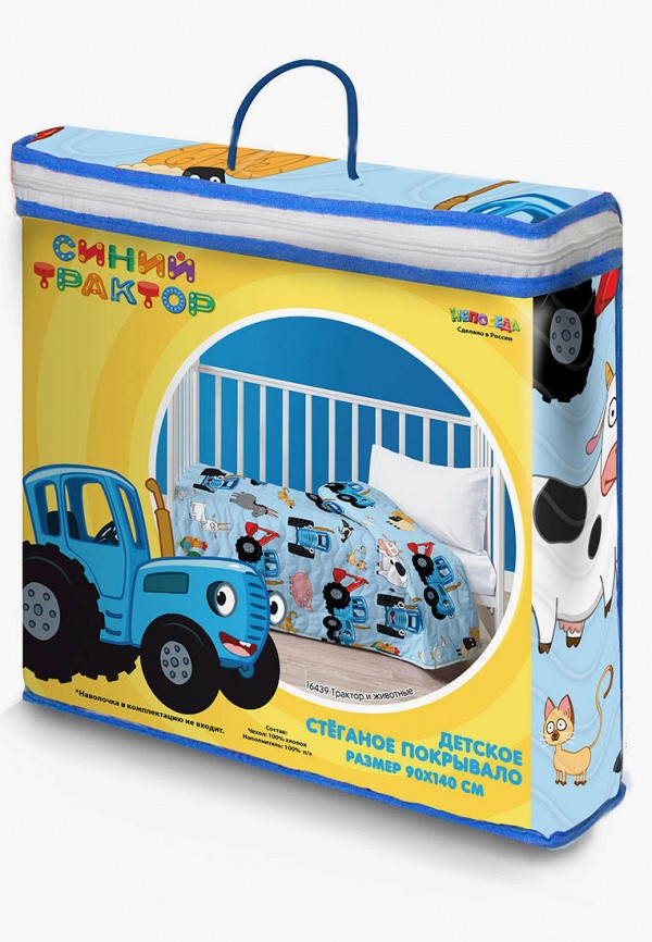 Покрывало Непоседа голубой, размер 00, фото 2