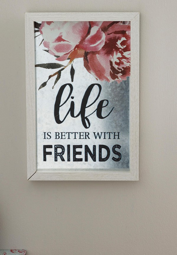 

Картина English Home, Серый, Happy Friends, 20х30