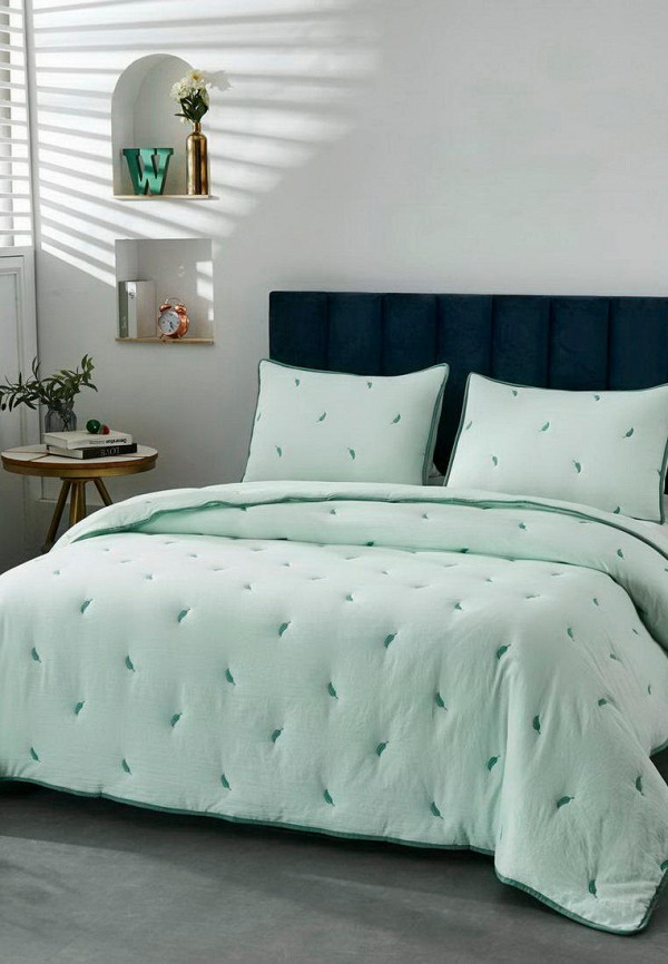 Комплект с покрывалом Sofi De Marko зеленый, размер 00, фото 2