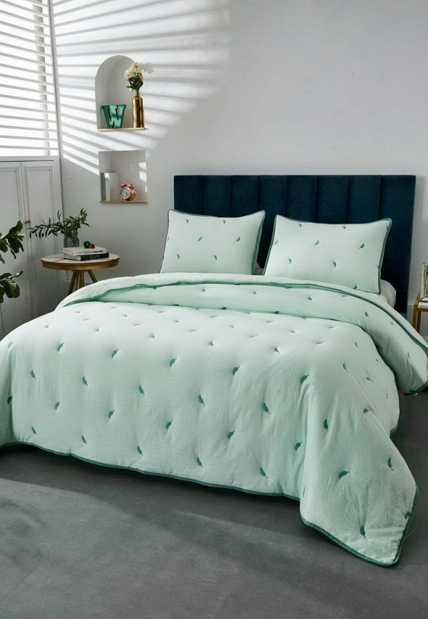 Комплект с покрывалом Sofi De Marko зеленый, размер 00, фото 3