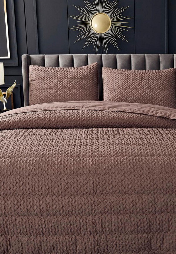 Комплект с покрывалом Sofi De Marko коричневый, размер 00, фото 3