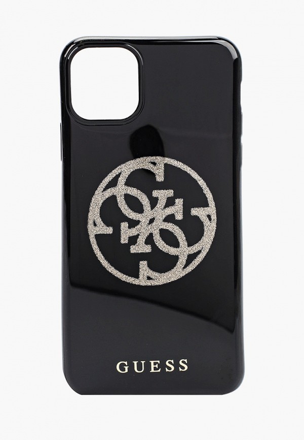 

Чехол для iPhone Guess, Черный, 4G Circle Logo TPU Black/Gold