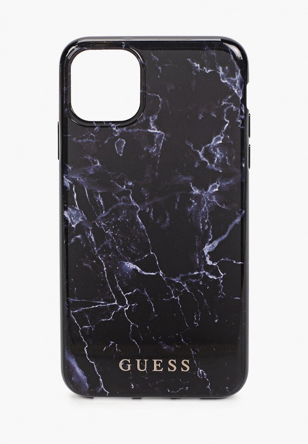 

Чехол для iPhone Guess, Синий, 11 Pro Max, Marble Design PC/TPU Black