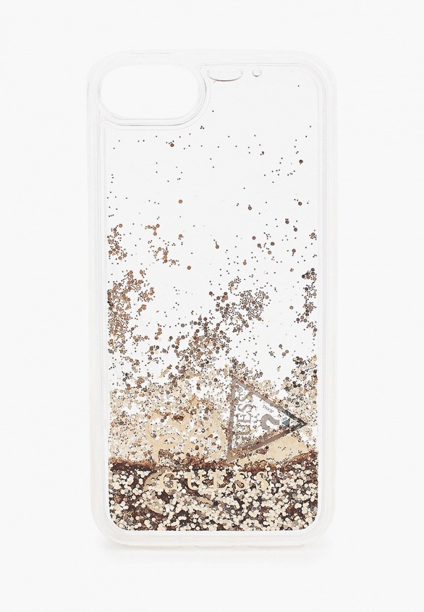 

Чехол для iPhone Guess, Прозрачный, 8 / SE 2020, Glitter Gold