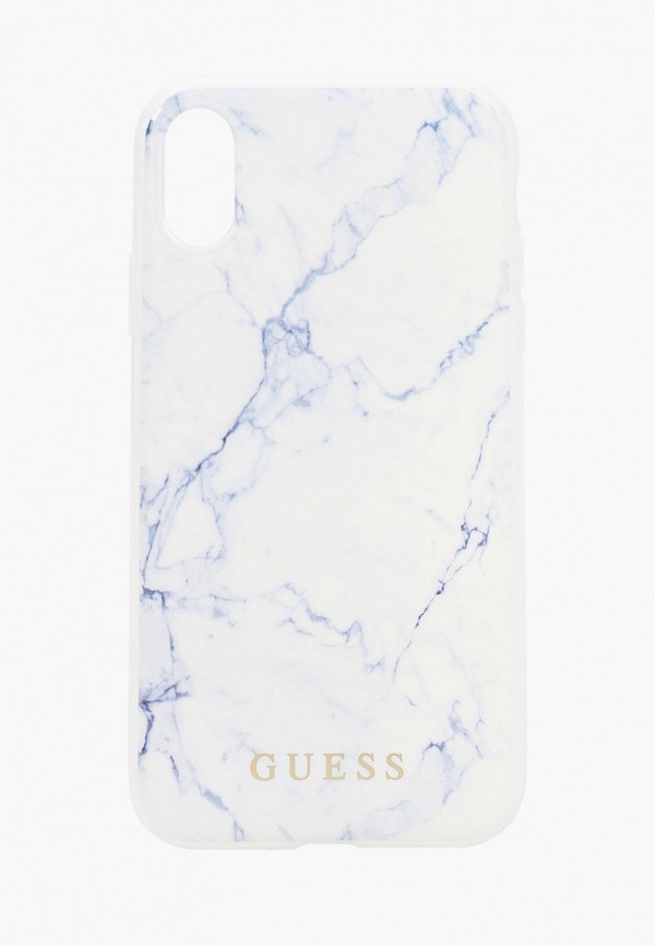 

Чехол для iPhone Guess, Белый, XR, Marble Design PC/TPU White