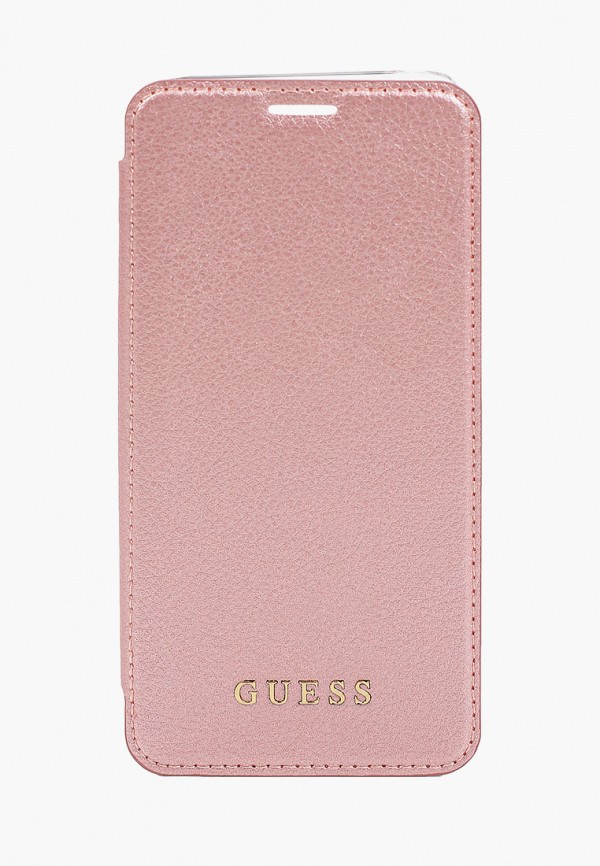 

Чехол для iPhone Guess, Розовый, XS Max, Iridescent Booktype Rose Gold