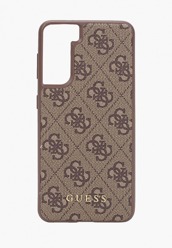 

Чехол для телефона Guess, Коричневый, Galaxy S21, PU 4G Metal logo Brown