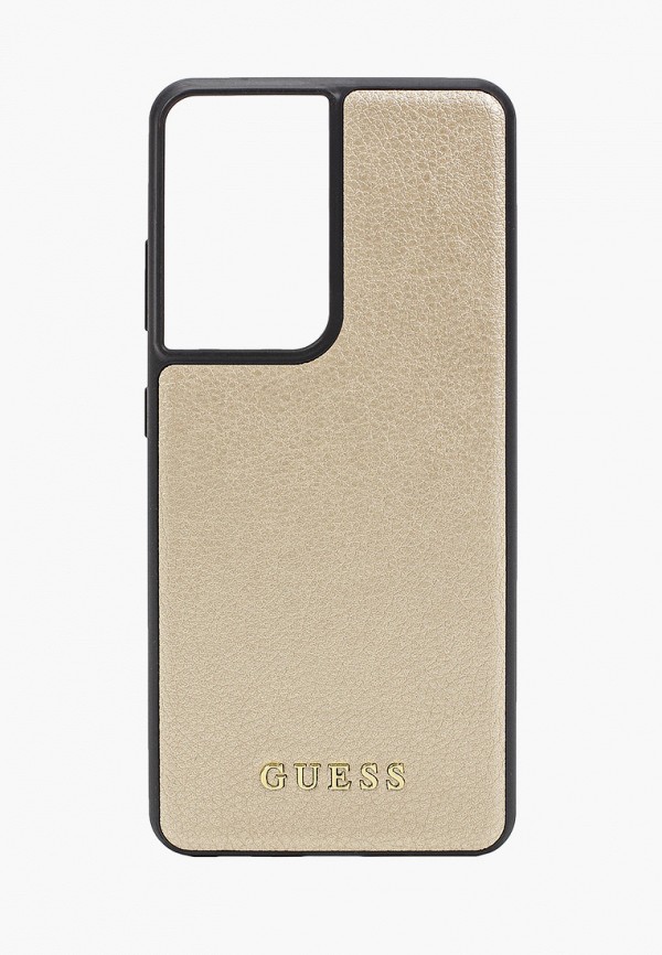 

Чехол для телефона Guess, Золотой, Galaxy S21 Ultra, PU Iridescent Gold