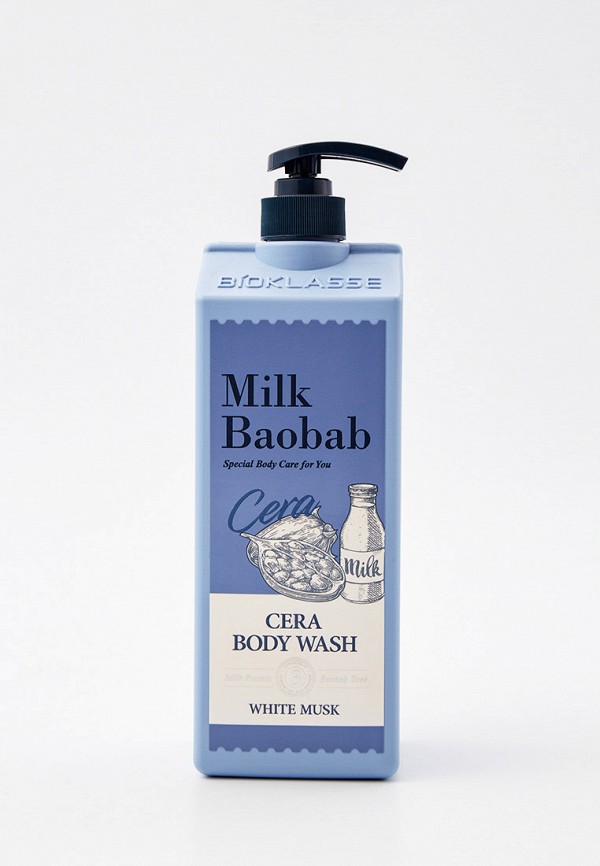 

Гель для душа Milk Baobab, Прозрачный, CWS, 1200 мл