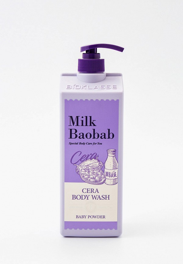 

Гель для душа Milk Baobab, Прозрачный, CWS, 1200 мл