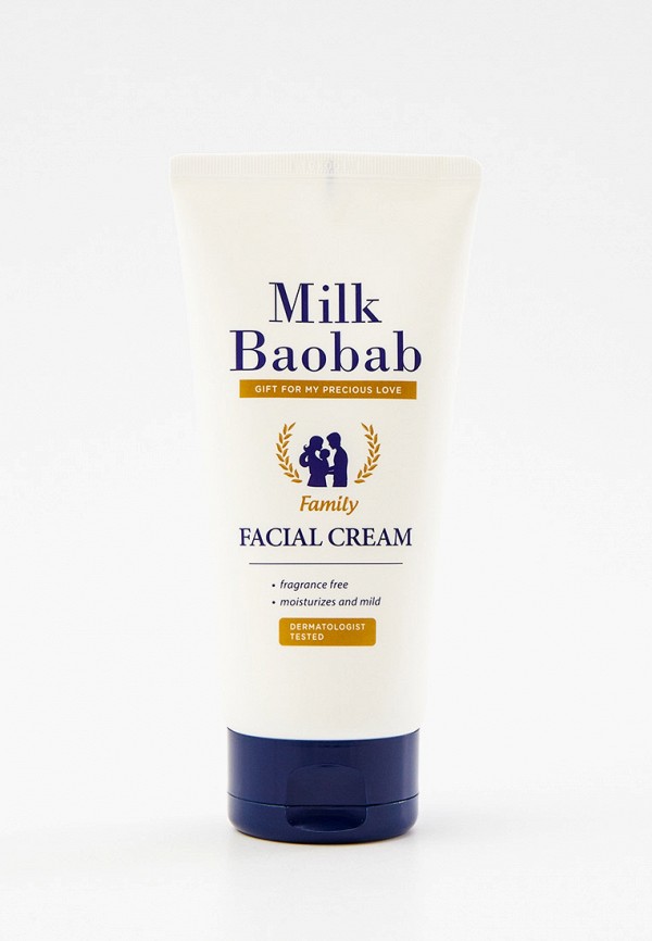 

Крем для лица Milk Baobab, Прозрачный, FAMILY, 160 г