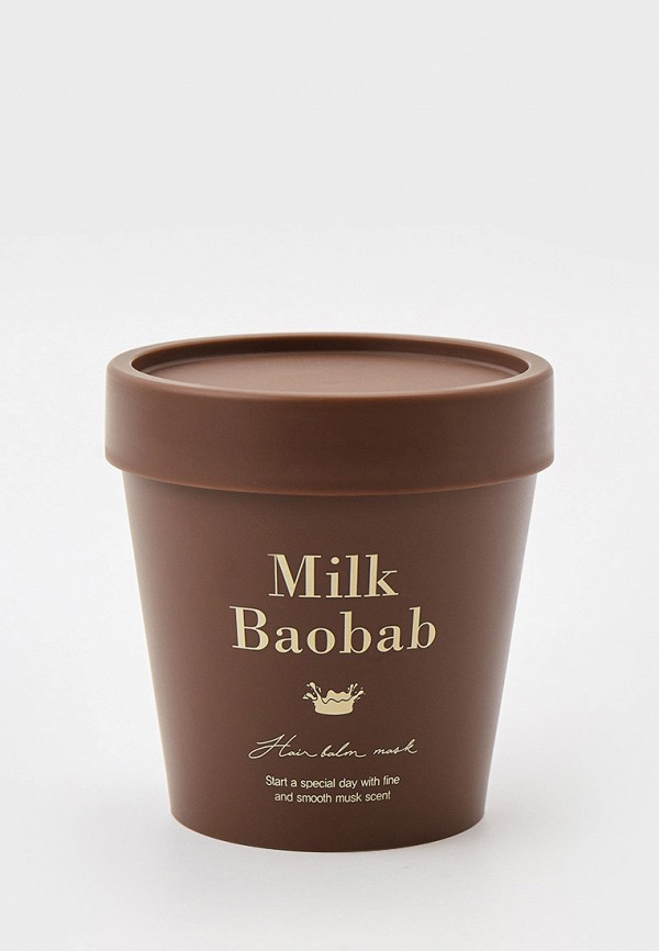 

Маска для волос Milk Baobab, Прозрачный, HAIR BALM MASK, 200 мл