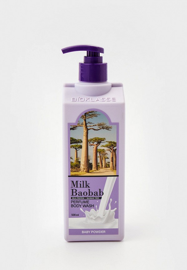 

Гель для душа Milk Baobab, Прозрачный, PBP, 500 мл