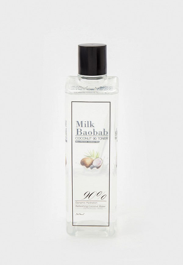 

Тонер для лица Milk Baobab, Прозрачный, MILK BAOBAB COCONUT 90 TONER, 340 мл