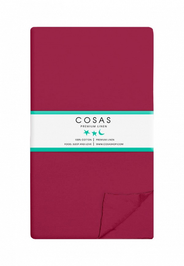 

Пододеяльник Евро Cosas, Бордовый, 200х220