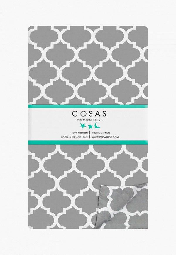 

Пододеяльник Евро Cosas, Серый, Cosas MP002XU044LJ