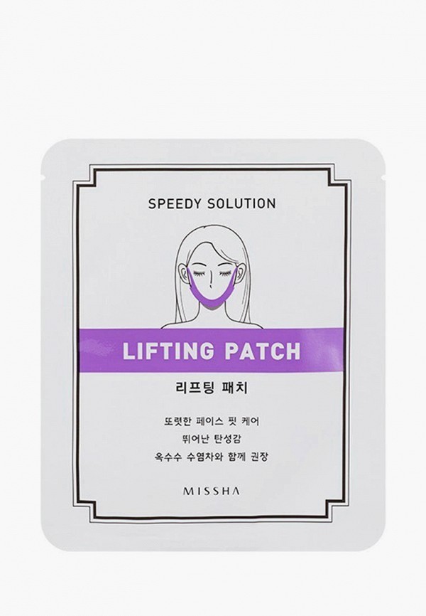 

Патчи для лица Missha, Прозрачный, Speedy Solution Lifting Patch