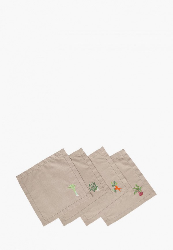 

Комплект салфеток сервировочных Bellehome, Natural Vegetable, 45х45 см