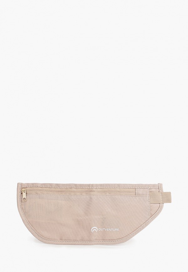 

Сумка поясная Outventure, Бежевый, Waist pouch светло-бежевый р. one size