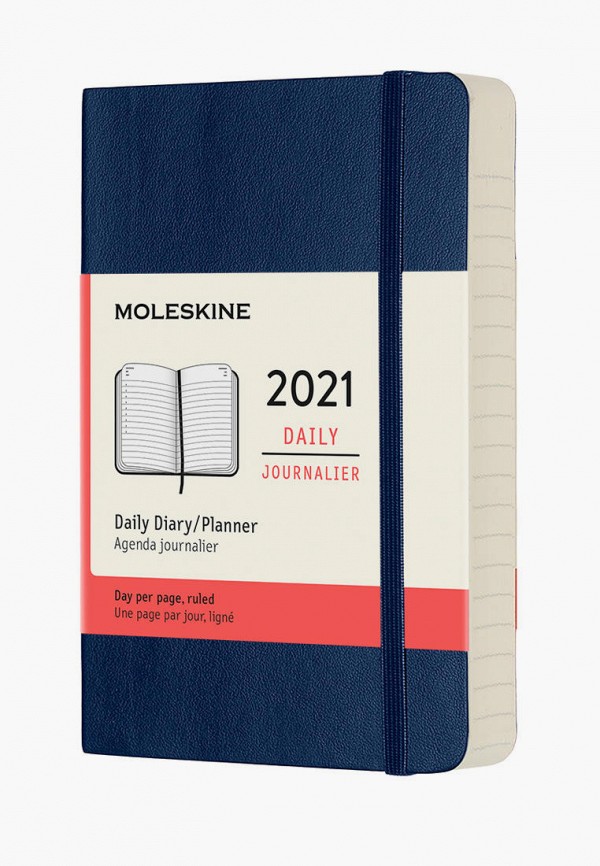 

Ежедневник Moleskine, Синий, 12M DAILY POCKET