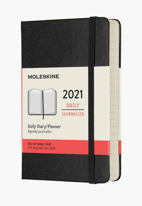 

Ежедневник Moleskine, Черный, 12M DAILY POCKET