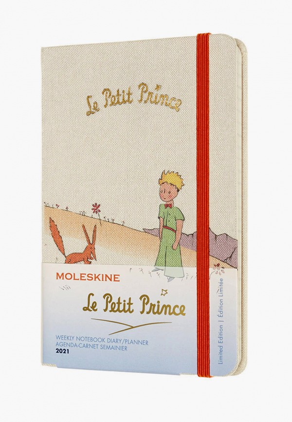 

Еженедельник Moleskine, Бежевый, 12M P.PRINCE WEEKLY POCKET