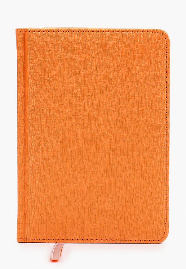 

Ежедневник Berlingo, Оранжевый, "Starlight", недатированный A6, 160 листов, кожзам, серебристый срез