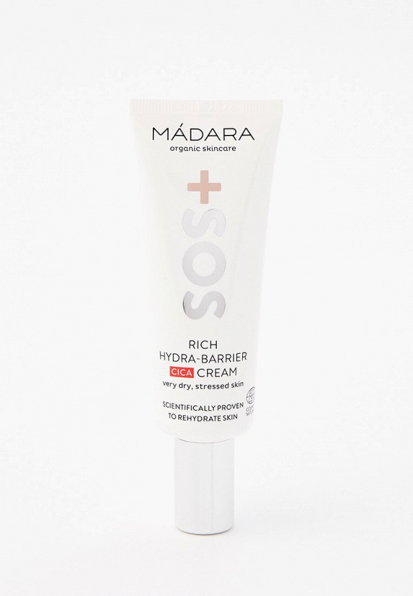 

Крем для лица Madara, Прозрачный, для глубокого увлажнения кожи гидробарьерный органический с гиалуроновой кислотой, 40 мл