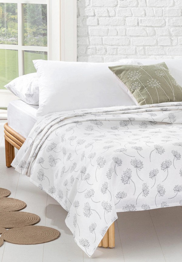 

Покрывало English Home, Белый, Freshly Bloom, 220х200 см