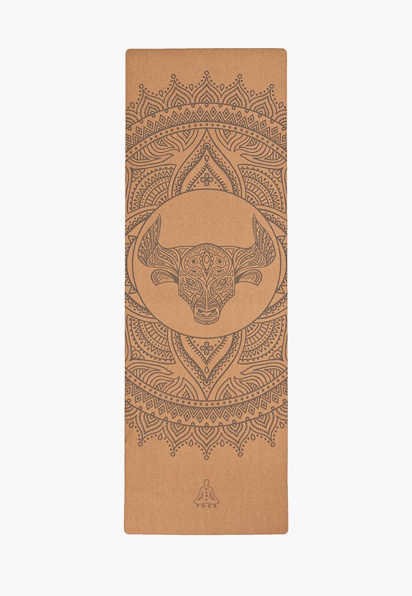 

Коврик для йоги RamaYoga, Бежевый, Zodiac Yoga Collection yoga mat, 60х200 см