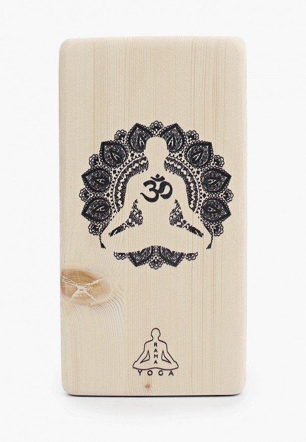 

Блок для йоги RamaYoga, Бежевый, Mandala Yoga Collection block