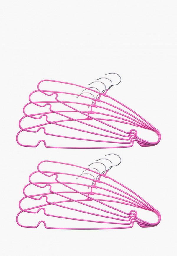 

Комплект плечиков El Casa, Розовый