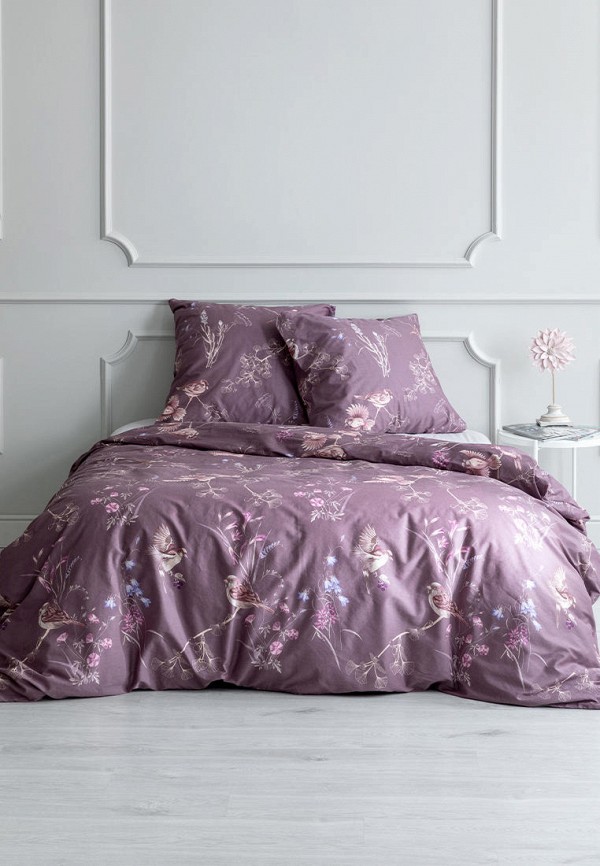 Постельное белье Евро Унисон фиолетовый, размер 00, фото 2
