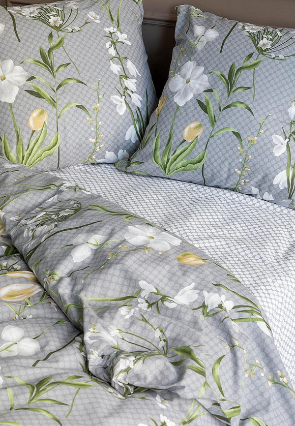 Постельное белье Евро Унисон серый, размер 00, фото 5