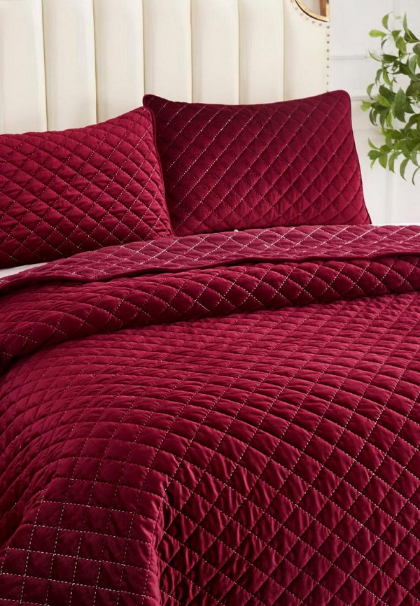 Комплект с покрывалом Sofi De Marko бордовый, размер 00, фото 2