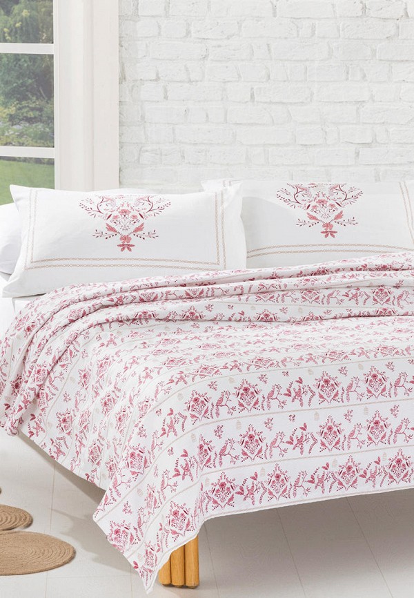 

Постельное белье 1,5-спальное English Home, Белый, Dream Garden