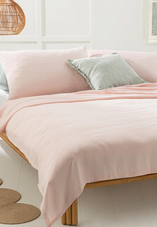 

Комплект с покрывалом English Home, Розовый, Cool Stripe Soft Touch