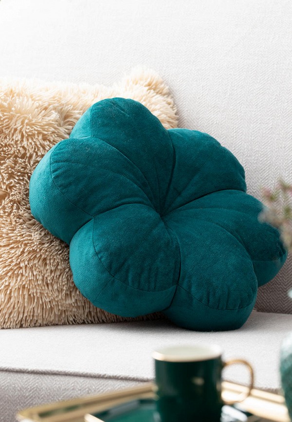 

Подушка декоративная English Home, Бирюзовый, Bloom, 40х40 см