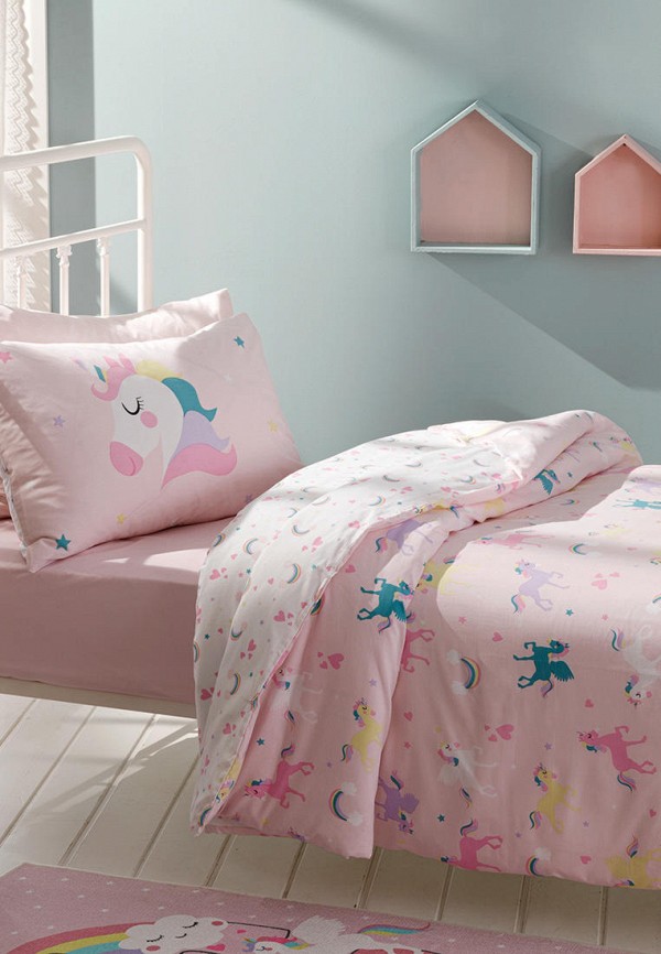 

Постельное белье 1,5-спальное English Home, Розовый, English Home MP002XU0485O