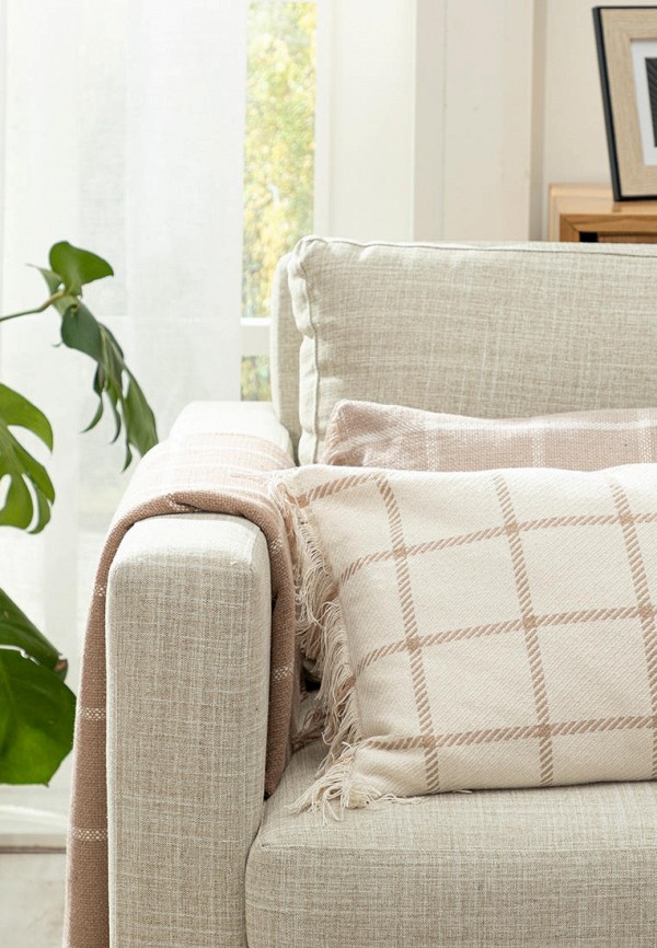 

Подушка декоративная English Home, Бежевый, Elegant Lines, 35х50 см