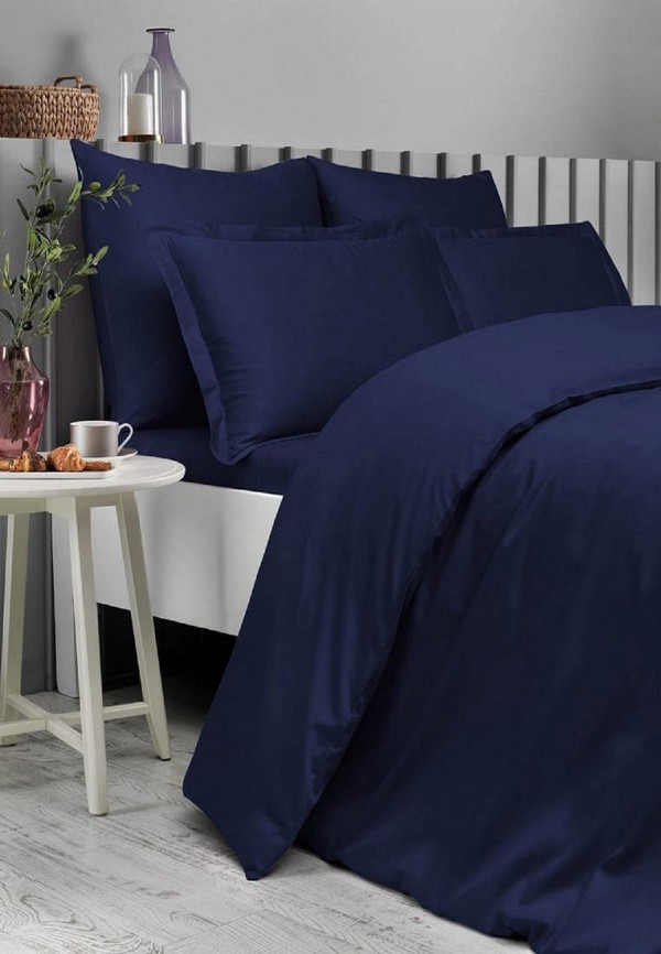 

Постельное белье Евро Karna, Синий, CLASSIC