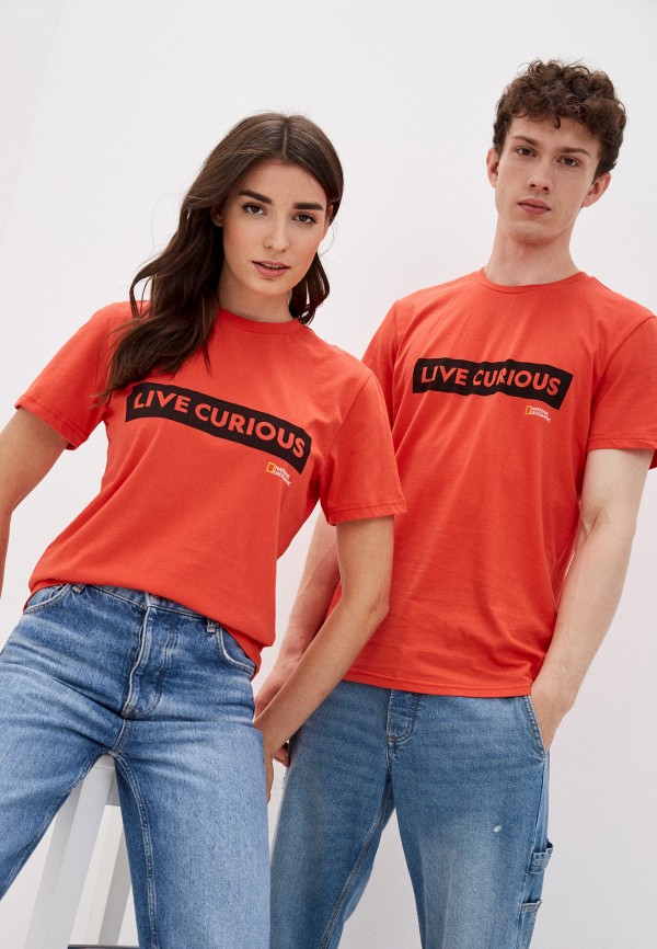 

Футболка National Geographic, Красный, FOUNDATION tee