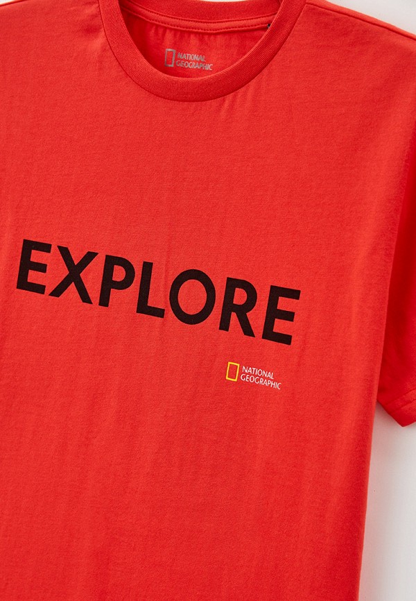 

Футболка National Geographic, Красный, FOUNDATION tee