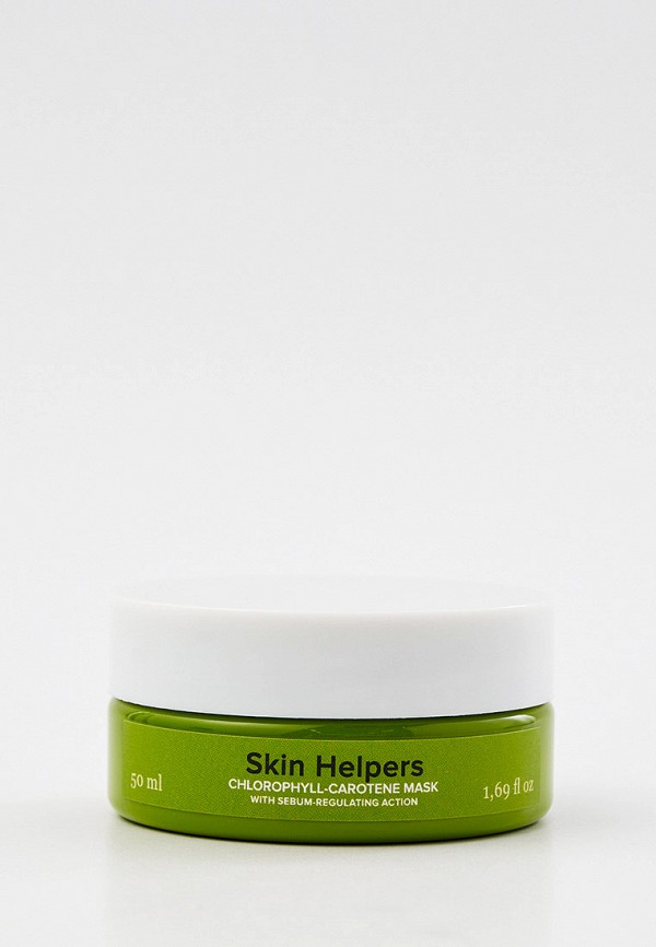 

Маска для лица Gloria Sugaring & Spa, Прозрачный, Хлорофилл-каротиновая, Botanix. Skin Helpers, 50 мл