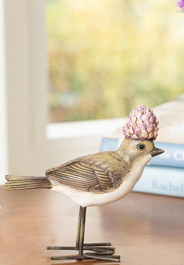 

Фигурка декоративная English Home, Коричневый, Funny Bird, 11х4 см